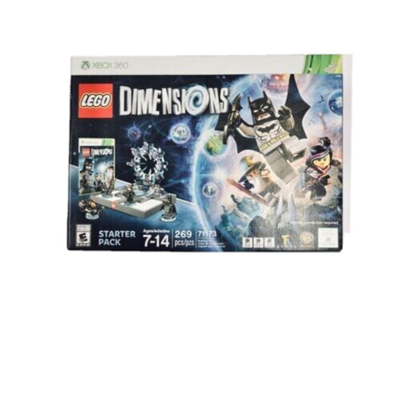 Lego New in Box Dimensions Starter Pack XBOX 360 269 Pieces Ages 7+